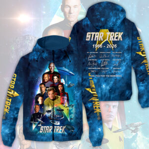 Star Trek 60th Anniversary 3D Windbreaker Jacket - HOATT15269
