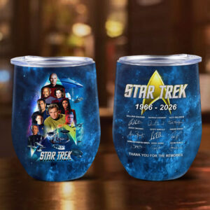 Star Trek 60th Anniversary Wine Tumbler - HOATT15394