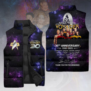 Star Trek: Voyager 3D Sleeveless Down Jacket - HOATT14914