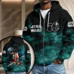 Star Wars 50th Anniversary 3D Unisex Waffle Hoodie – HOATT15164