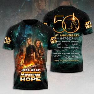 Star Wars 50th Anniversary 3D Apparel - HOATT14992