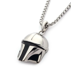 Star Wars Mandalorian Helmet Pendant Necklace - MAITMDROP143