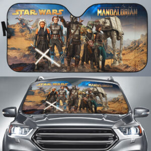 Star Wars: The Mandalorian Auto Sun Shade - HOATT14967
