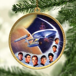 Star Trek Custom Shape 2-sided Acrylic Ornament – HOATT14925
