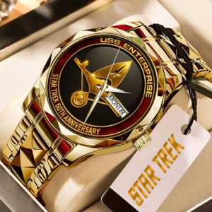Star Trek 60th Anniversary Alloy Luxury Quartz Watch - TMTHU2484