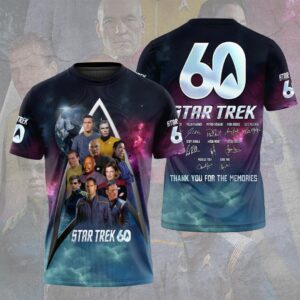 Star Trek 60th Anniversary 3D Apparel - HOATT14922