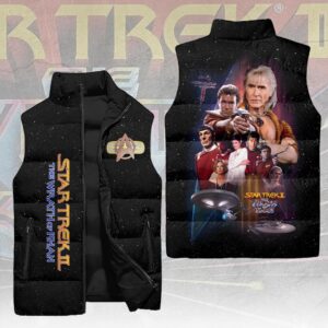 Star Trek: The Wrath Of Khan 3D Sleeveless Down Jacket - HOATT15237