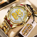 Star Wars 50th Anniversary Alloy Luxury Quartz Watch - TMTHU2423