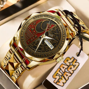 Star Wars 50th Anniversary Alloy Luxury Quartz Watch - TMTHU2600