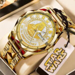 Star Wars 50th Anniversary Alloy Luxury Quartz Watch – TMTHU2645