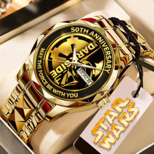 Star Wars 50th Anniversary Alloy Luxury Quartz Watch - TMTHU2693