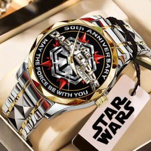 Star Wars 50th Anniversary Alloy Luxury Quartz Watch - TMTHU2692