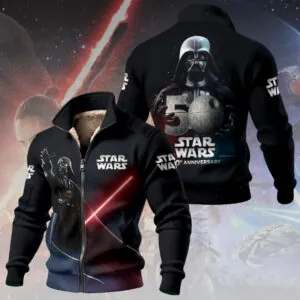 Star Wars 50th Anniversary Thick Knit Fleece Jacket - TMTHU2501