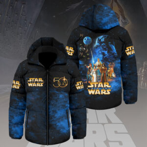 Star Wars 50th Anniversary Thickened Down Hoodd Jacket - HOATT15079