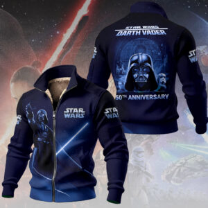 Star Wars x Darth Vader Thick Knit Fleece Jacket - TMTHU2563
