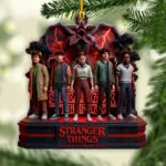Stranger Things 10th Anniversary Custom Shape 2-sided Acrylic Ornament – HOATT15089