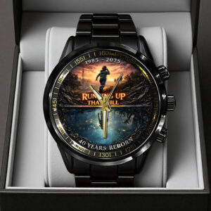 Stranger Things Black Stainless Steel Watch - TANTN19822