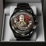 Stranger Things  10th Anniversary 2026 Black Stainless Steel Watch – TANTN19292