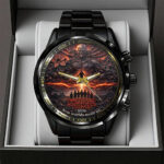 Stranger Things Black Stainless Steel Watch – TANTN19820