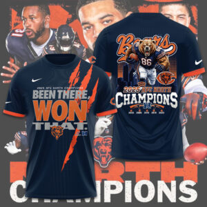 Chicago Bears 3D Apparel - TMTHU2957