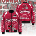Georgia Bulldogs Football 3D Bomber Jacket – TANTN19065