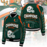 Miami Hurricanes Football Varsity Jacket – TANTN19068