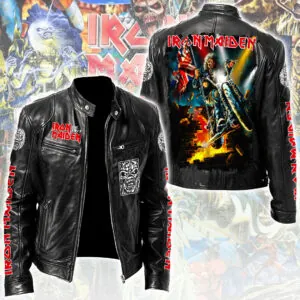 Iron Maiden Motorcycle Leather Jacket - TANTN19091