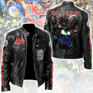 Iron Maiden Motorcycle Leather Jacket - TANTN19092