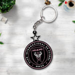 Inter Miami CF Champions MLS 2025 Custom Shape 2-sided Keychain – TANTN19184