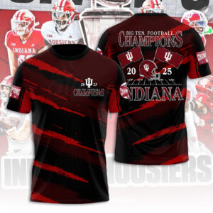 Indiana Hoosiers Football 3D Apparel - TANTN19265
