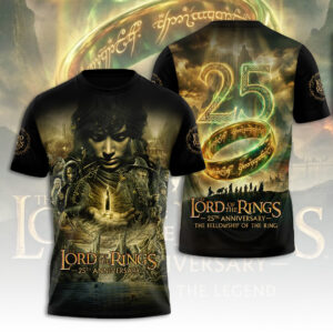 The Lord of the Rings 25th Anniversary 3D Apparel - TANTN19314