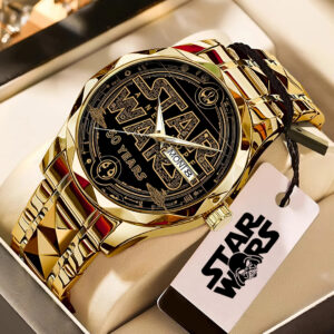 Star Wars 50th Anniversary Alloy Luxury Quartz Watch - TANTN19411