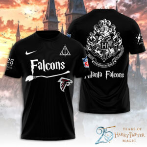 Atlanta Falcons x Harry Potter 25 Years of Magic 3D Apparel - TANTN19518