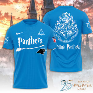 Carolina Panthers x Harry Potter 25 Years of Magic 3D Apparel - TANTN19521
