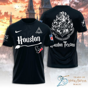 Houston Texans x Harry Potter 25 Years of Magic 3D Apparel - TANTN19529
