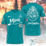 Miami Dolphins x Harry Potter 25 Years of Magic 3D Apparel – TANTN19536