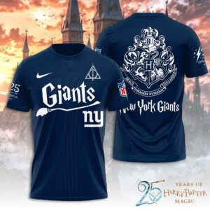 New York Giants x Harry Potter 25 Years of Magic 3D Apparel - TANTN19540