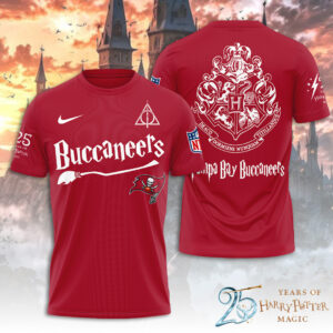 Tampa Bay Buccaneers x Harry Potter 25 Years of Magic 3D Apparel - TANTN19546