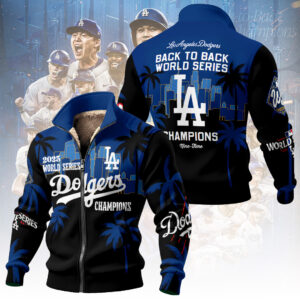 Los Angeles Dodgers World Series 2025 Thick Knit Fleece Jacket - TANTN19660