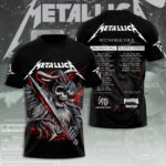 Metallica Tour 2026 3D Apparel – TANTN19740