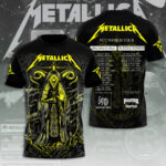 Metallica Tour 2026 3D Apparel – TANTN19742