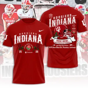 Indiana Hoosiers Football 3D Apparel - TANTN19790