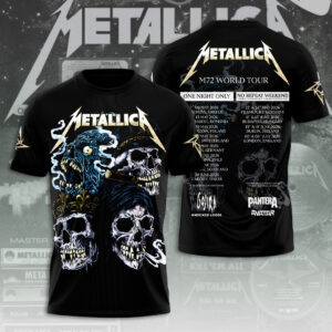 Metallica Tour 2026 3D Apparel – TANTN19799