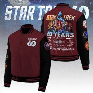 Star Trek 60th Anniversary Varsity Jacket - TANTN19802