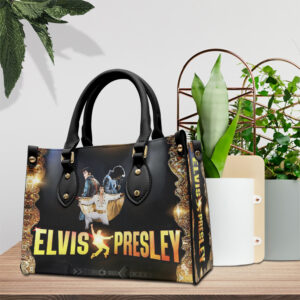 Elvis Presley Leather HandBag - TMTHU2677