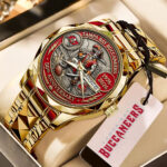 Tampa Bay Buccaneers 50th Anniversary Alloy Luxury Quartz Watch – MAITM14248
