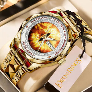 The Lord Of The Rings 25th Anniversary Alloy Luxury Quartz Watch - TMTHU2766