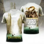 The Lord of the Rings 25th Anniversary 3D Apparel – TANTN19288
