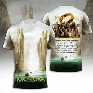 The Lord of the Rings 25th Anniversary 3D Apparel - TANTN19288
