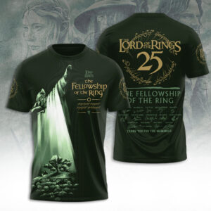 The Lord of the Rings 25th Anniversary 3D Apparel - TANTN19309